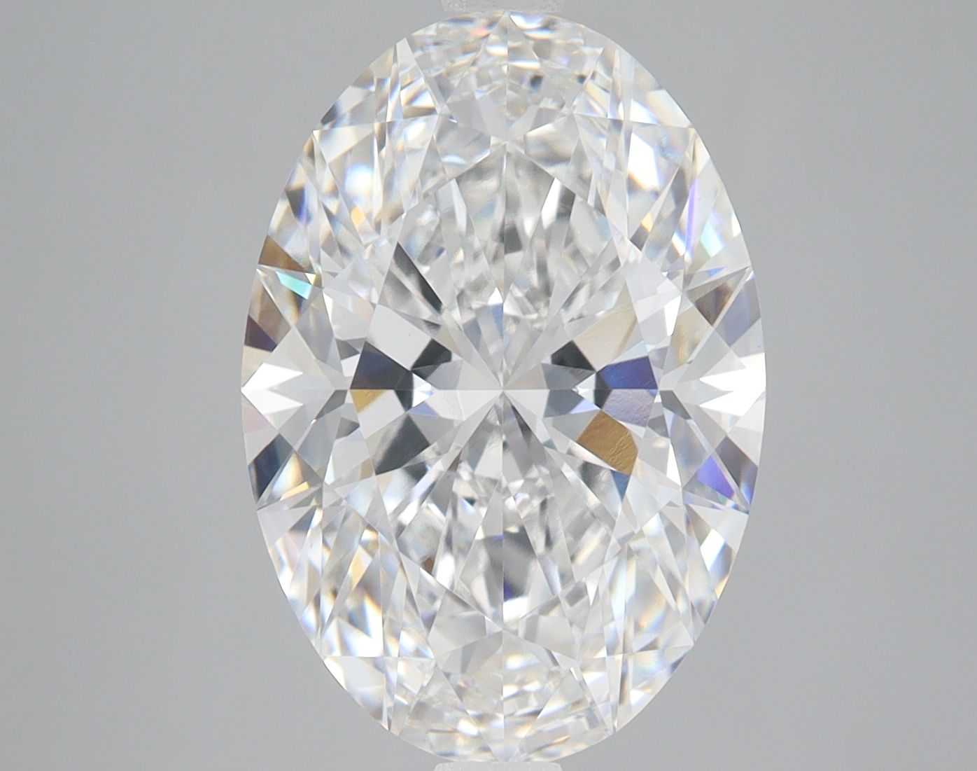6.08 ct. oval Lab Grown Diamond front image
