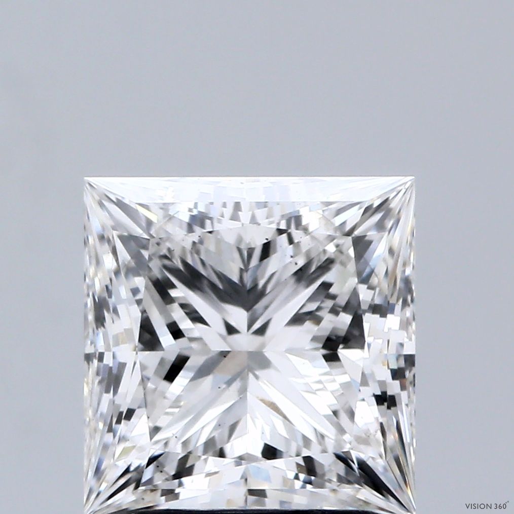 2.85 ct. princess Lab Grown Diamond front image