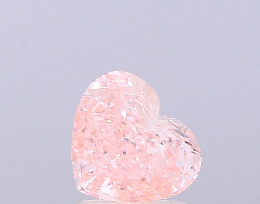 1.35 CT Fancy Intense Pink HEART
