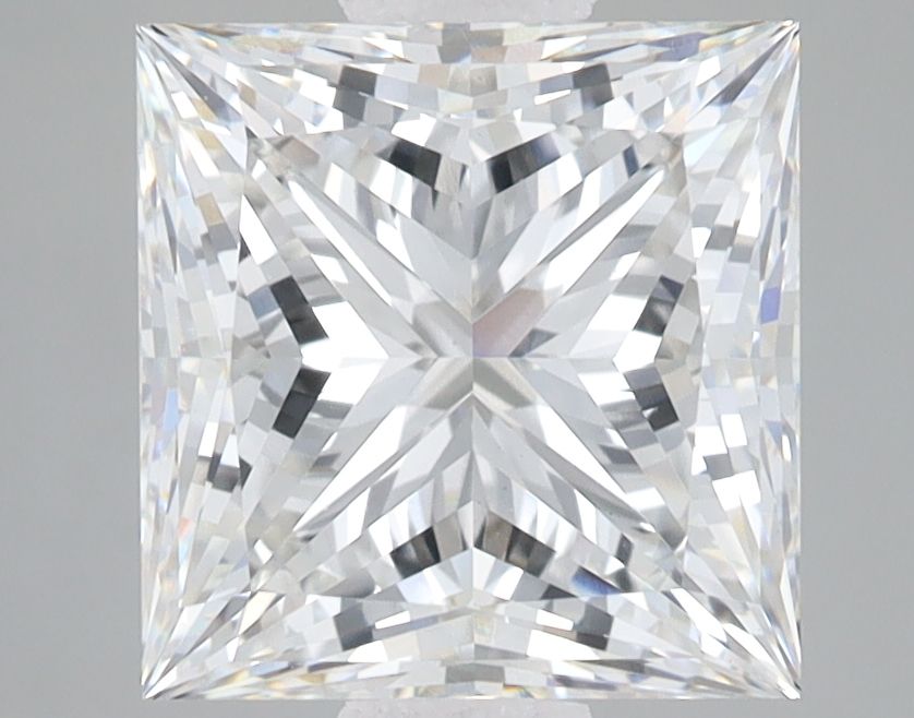 3.76 ct. princess Lab Grown Diamond front image