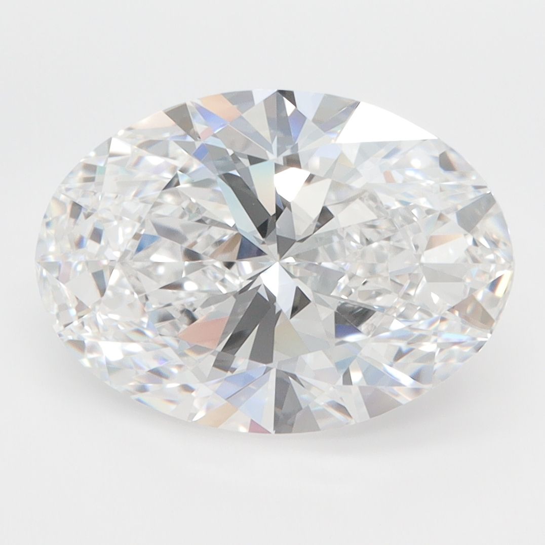 4.35 ct. oval Lab Grown Diamond front image