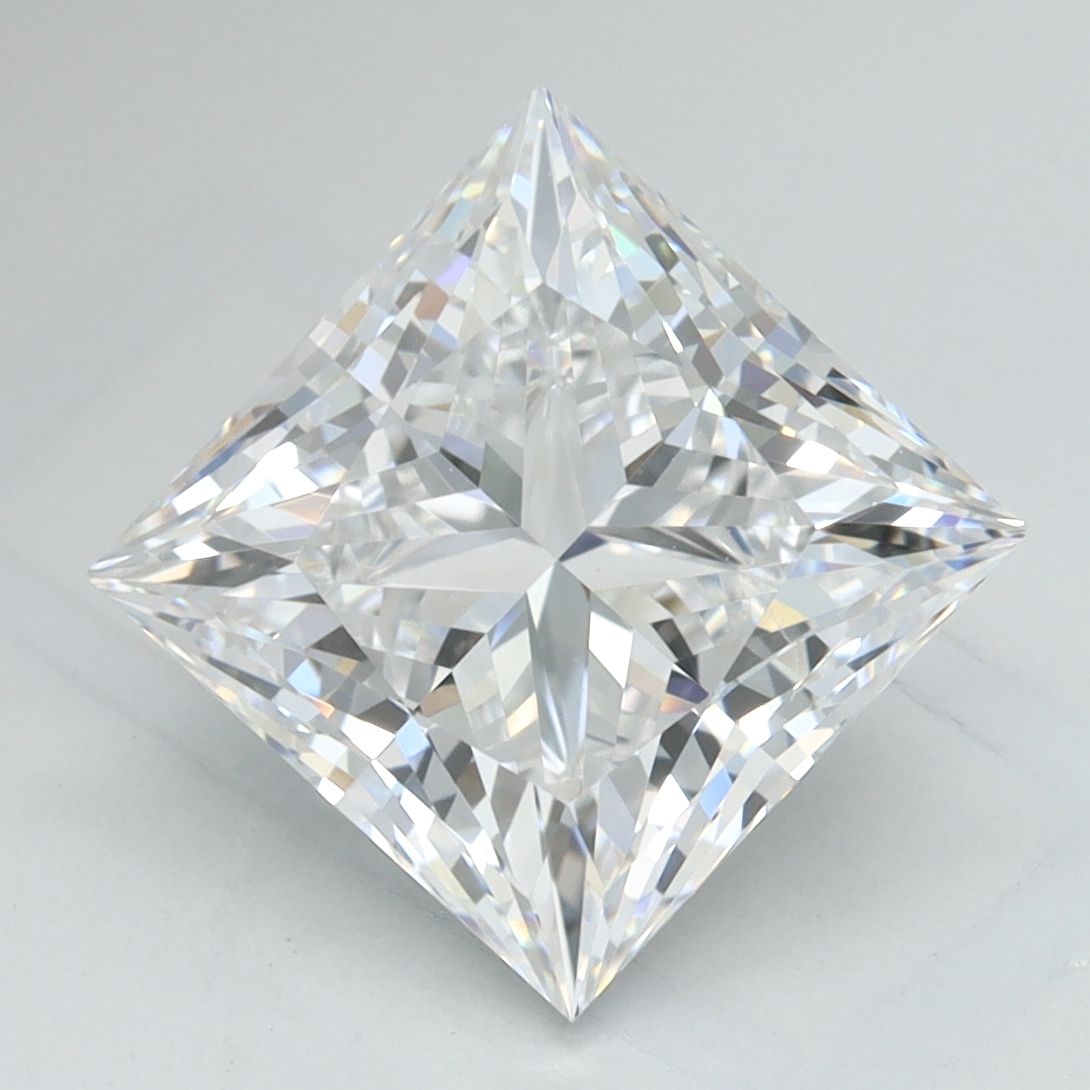 3.17 ct. princess Lab Grown Diamond front image