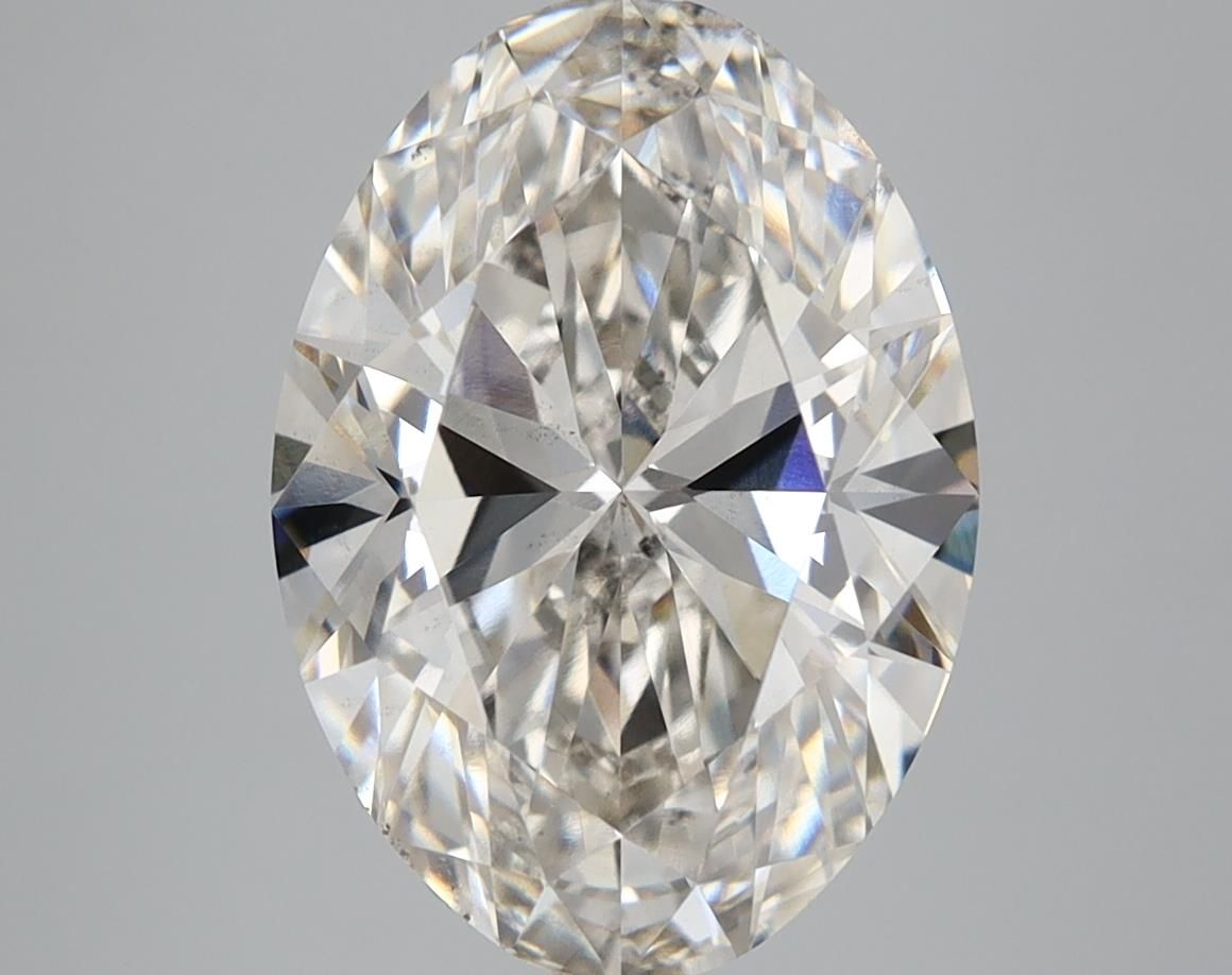 4.40 ct. oval Lab Grown Diamond front image