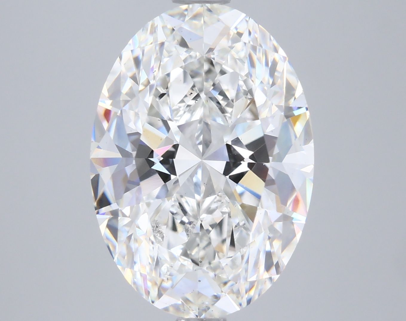 5.03 ct. oval Lab Grown Diamond front image