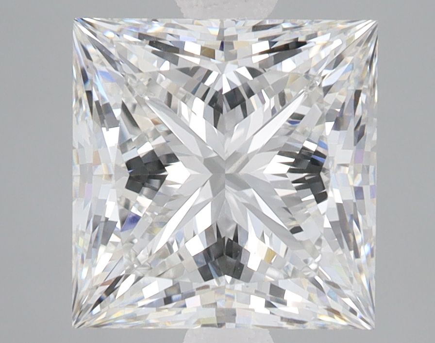 4.05 ct. princess Lab Grown Diamond front image