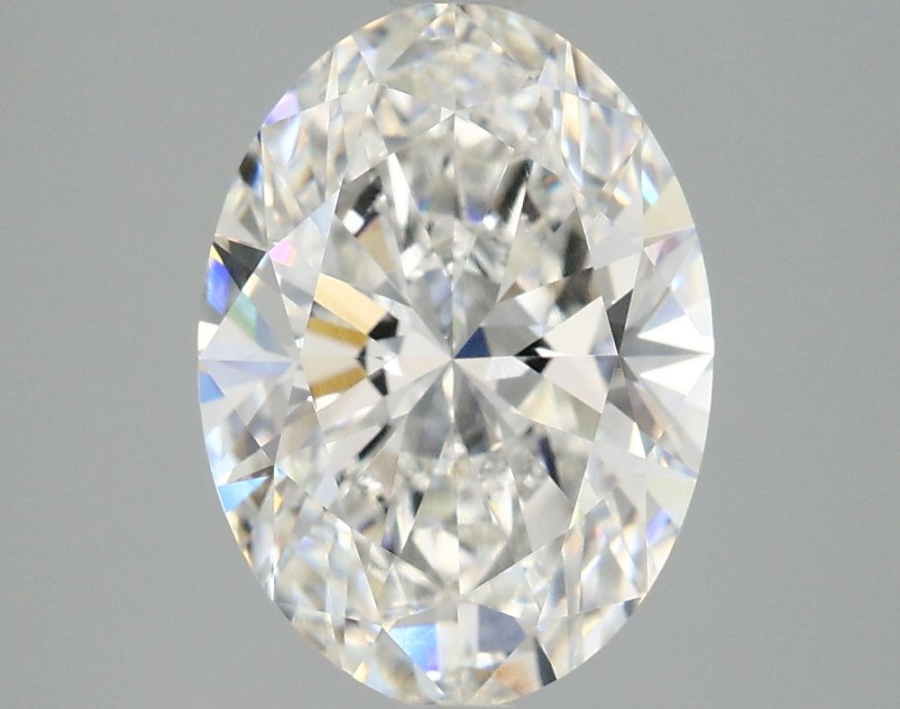 2.96 ct. oval Lab Grown Diamond front image