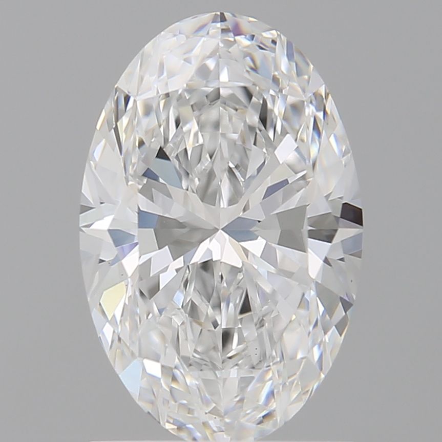 1.58 ct. oval Lab Grown Diamond front image