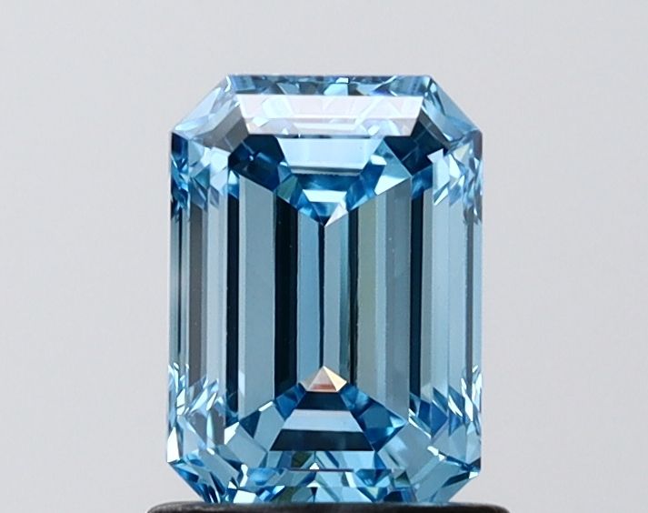 1.26 CT Fancy Vivid Blue EMERALD