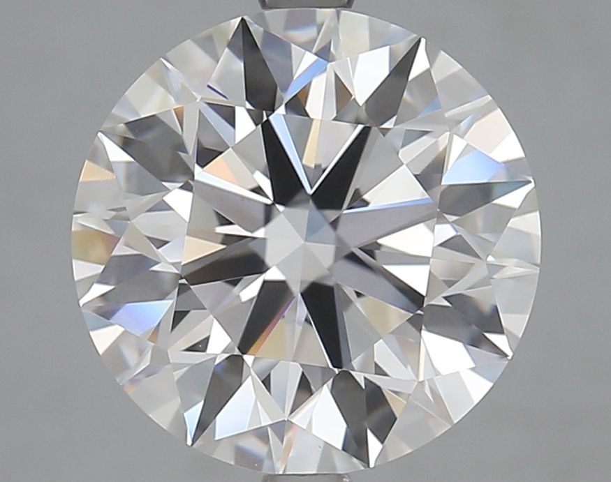 Diamant Rond 5.04 ct - Couleur D - Pureté IF