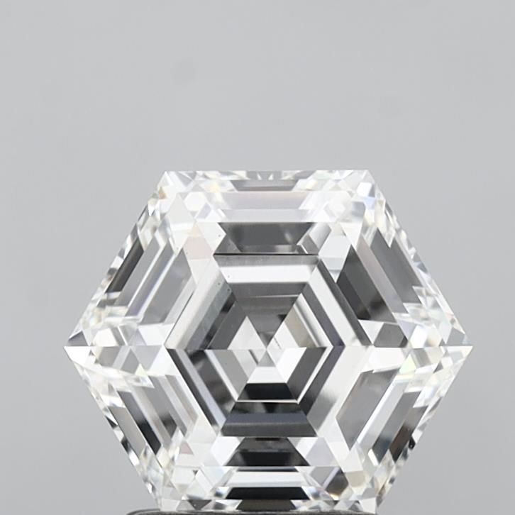 2.52 ct lab-grown Hexagonal Diamond