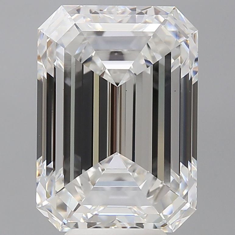 7.09 ct. emerald Lab Grown Diamond front image