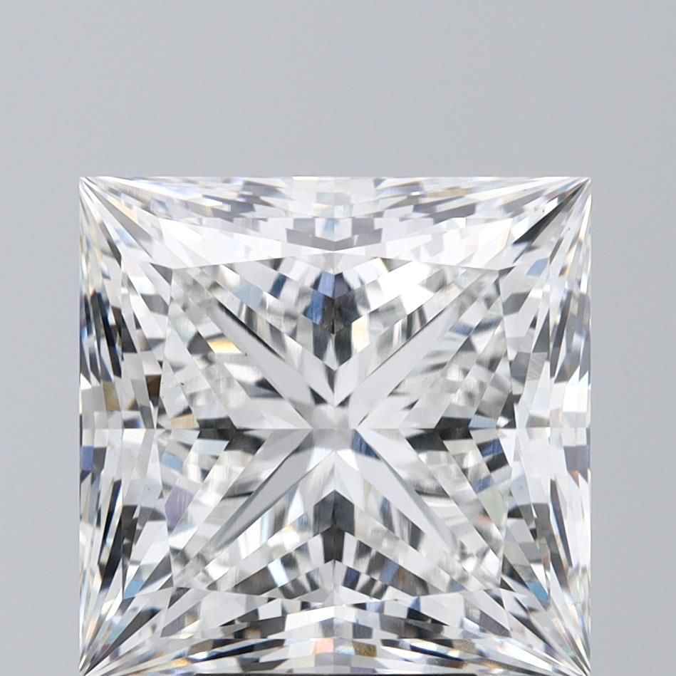 7.21 ct. princess Lab Grown Diamond front image