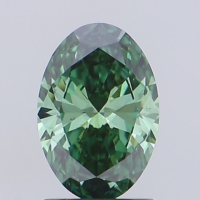 1.27 ct. oval Lab Grown Diamond front image