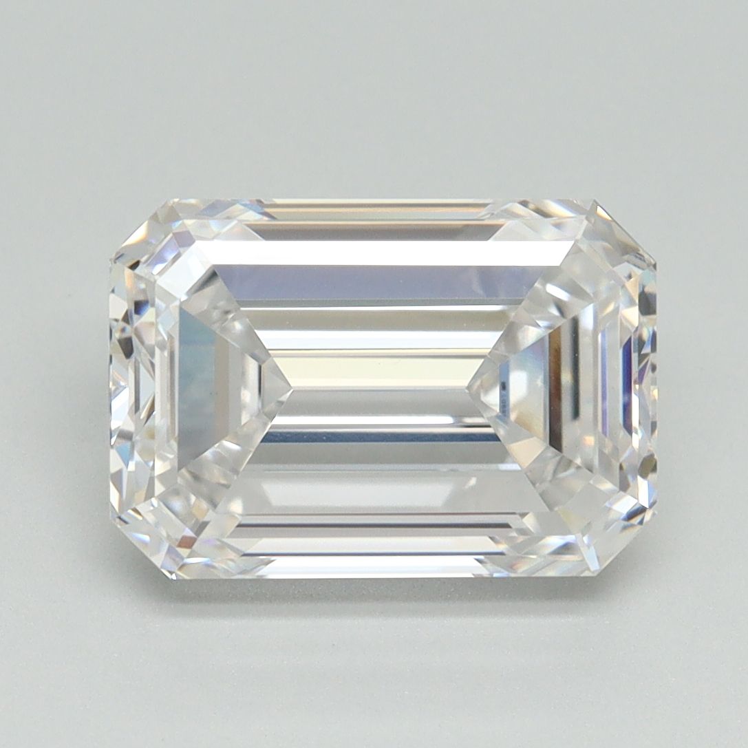 4.12 ct. emerald Lab Grown Diamond front image