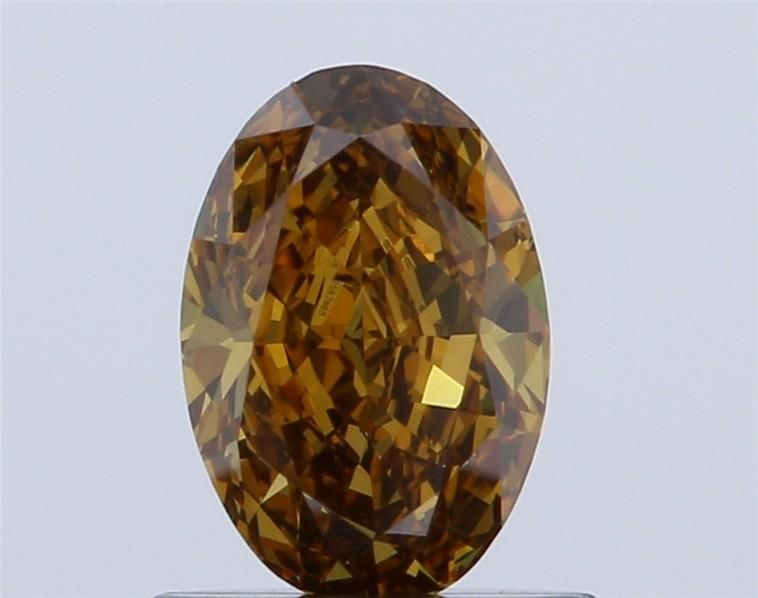 Diament 0.67 ct Fancy Deep Yellow/VS1