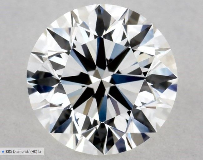0.58 ct Round diamond