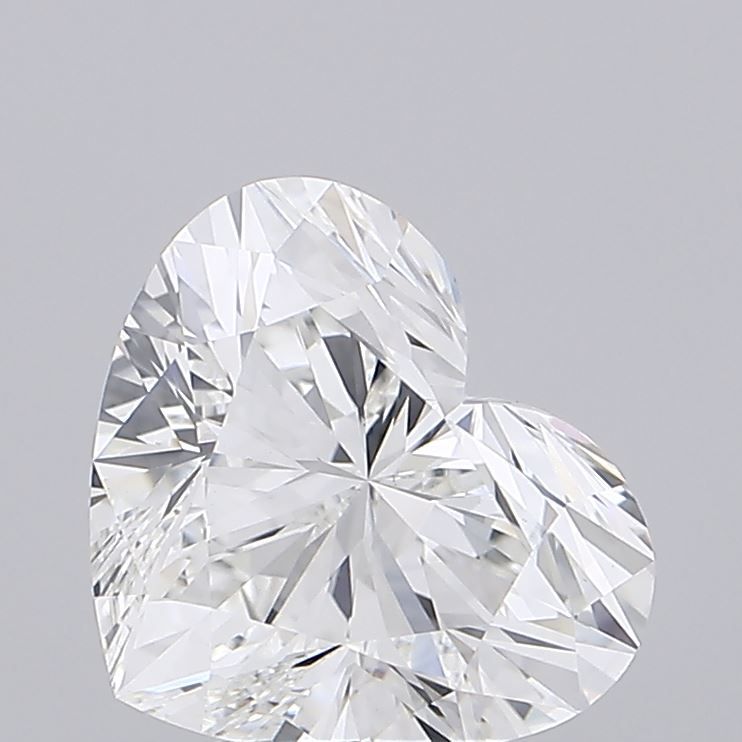 5.19 ct. heart Lab Grown Diamond front image