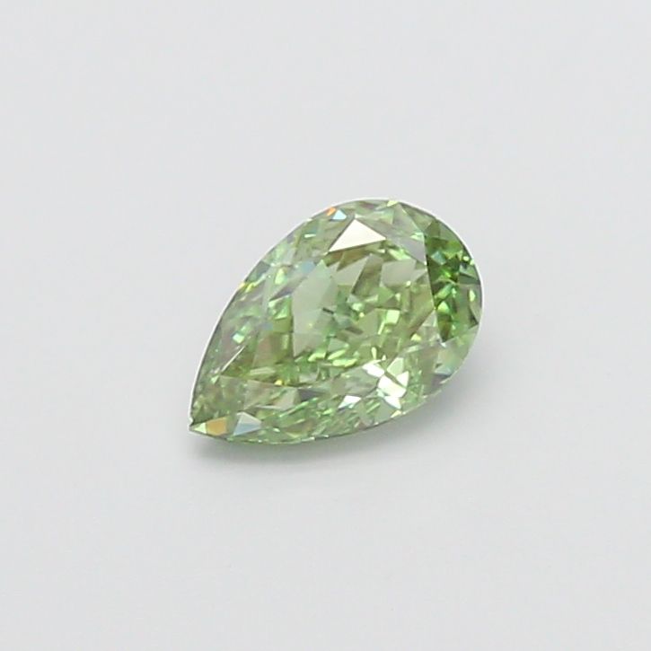 1.05 CT Fancy Vivid Green PEAR