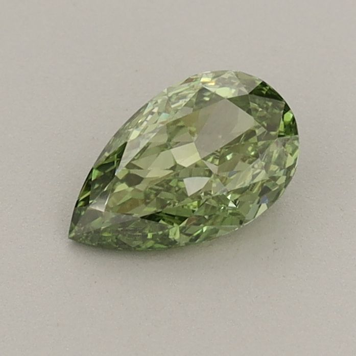 0.53 CT Fancy Vivid Green PEAR