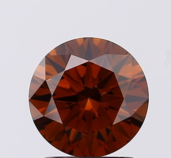 1.45 CT Fancy Deep Brown ROUND