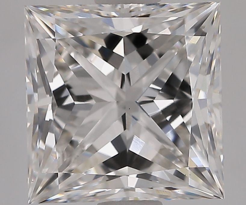 3.32 ct. princess Lab Grown Diamond front image