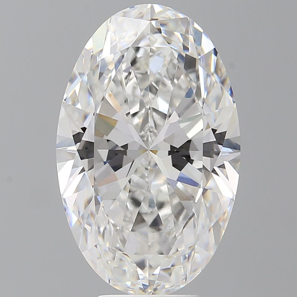 7.60 ct. oval Lab Grown Diamond front image