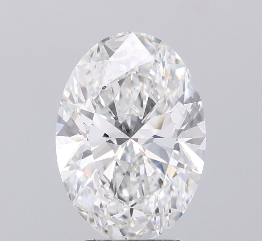 3.03 ct. oval Lab Grown Diamond front image