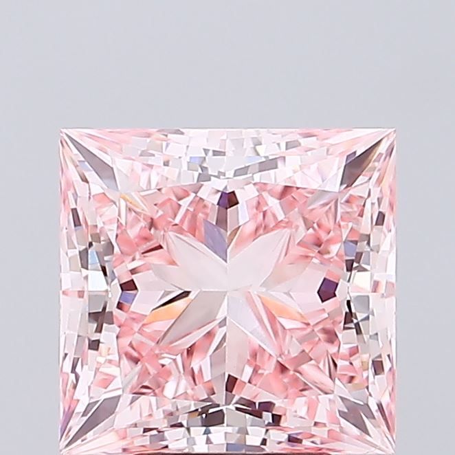 5.19 ct. princess Lab Grown Diamond front image