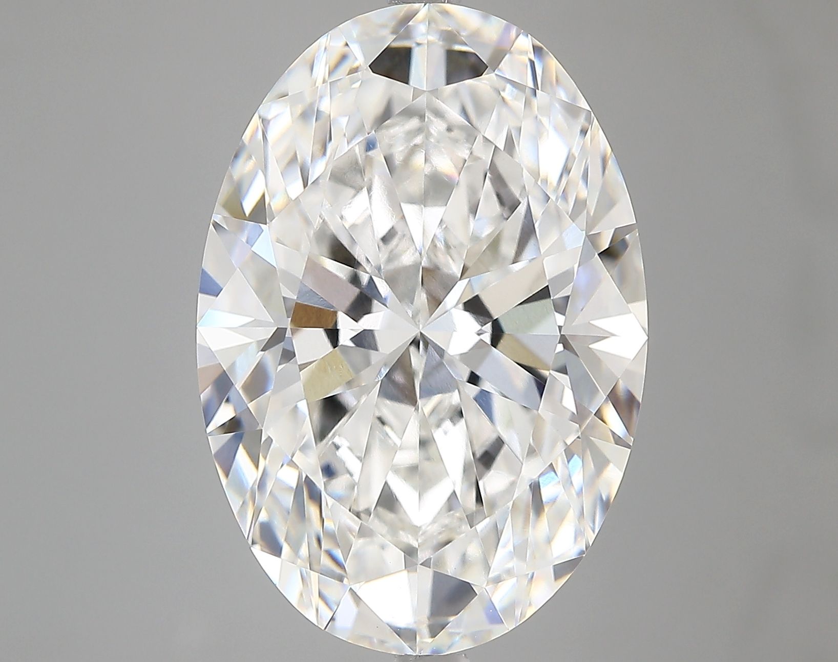 9.14 ct. oval Lab Grown Diamond front image