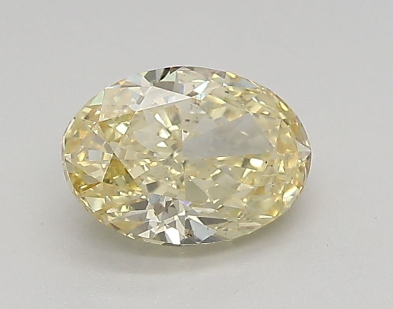 0.92 CT Fancy Intense Yellow OVAL