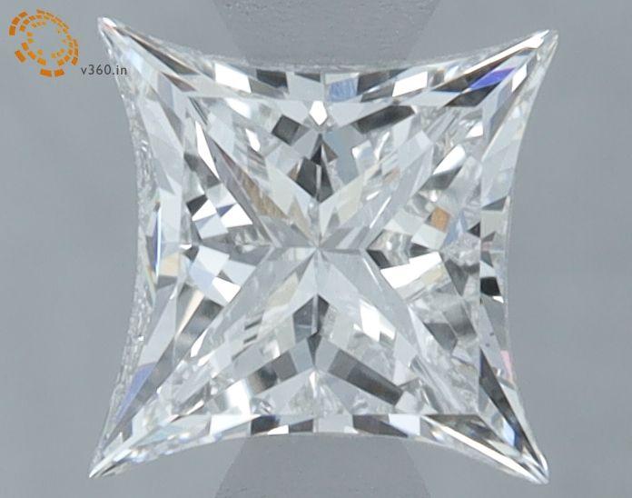 1.07 ct lab-grown Square radiant Diamond