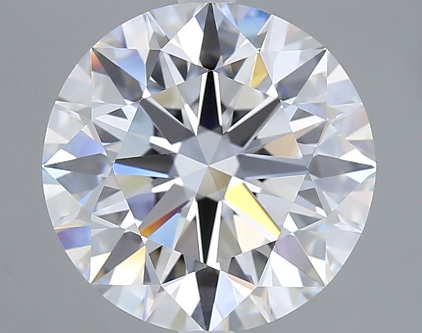 Diamant Rond 5.02 ct - Couleur D - Pureté VVS2