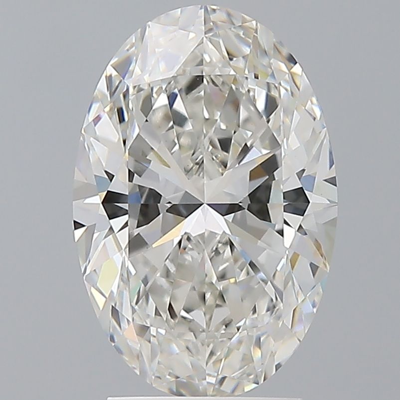3.09 ct. oval Lab Grown Diamond front image