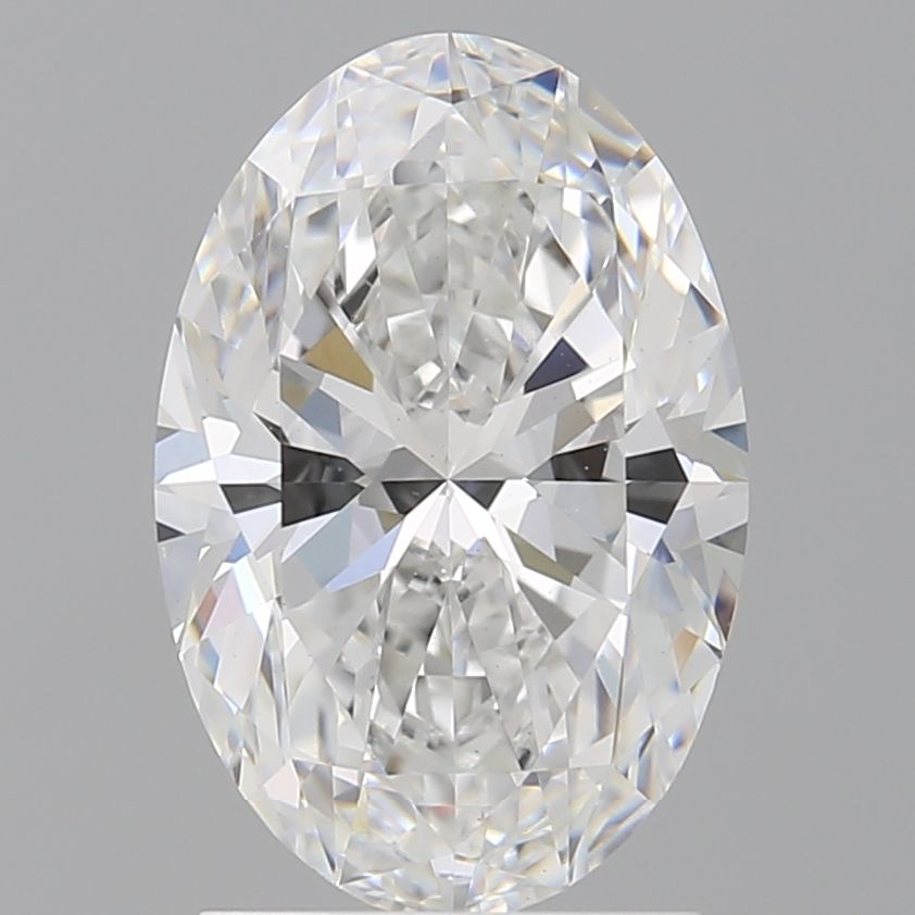 2.10 ct. oval Lab Grown Diamond front image
