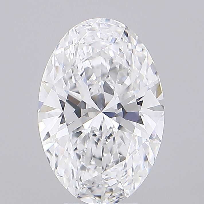 4.37 ct. oval Lab Grown Diamond front image
