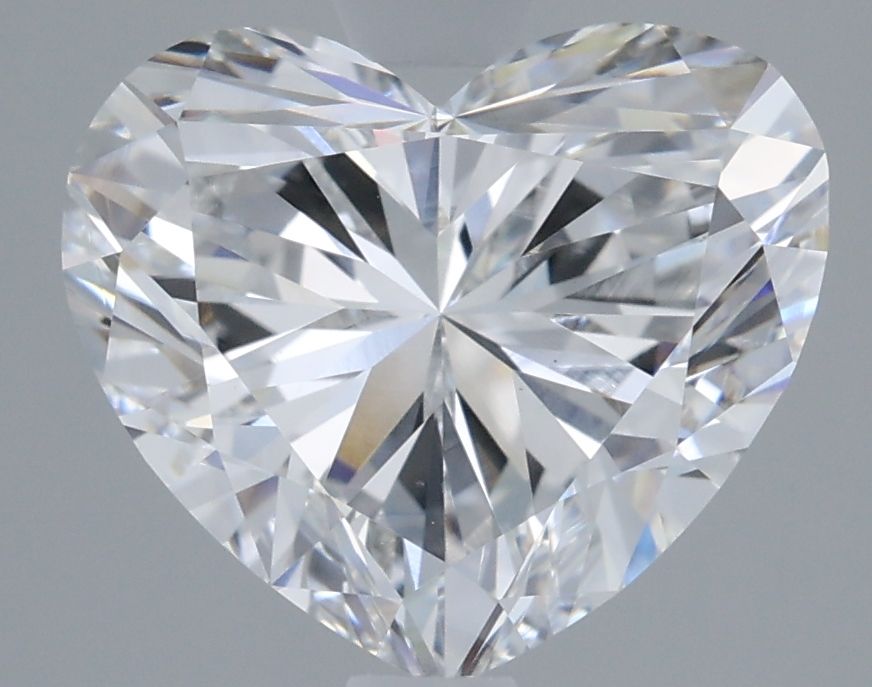 2.78 ct. heart Lab Grown Diamond front image