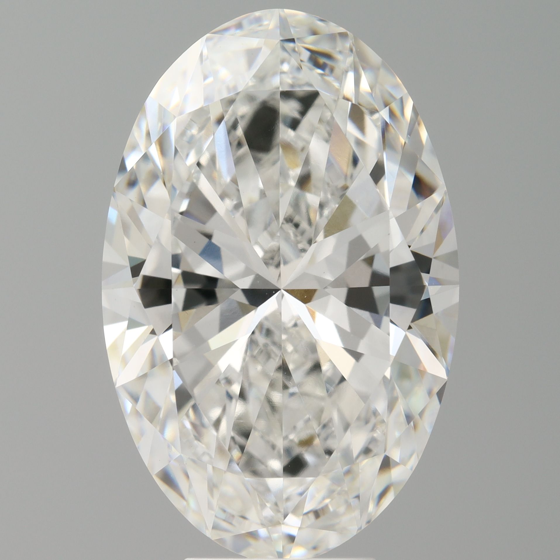 8.04 ct. oval Lab Grown Diamond front image