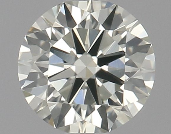 Diament 0.5 ct Light Green Yellow/VVS1