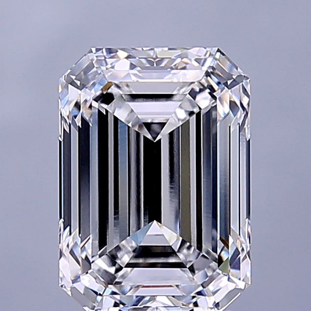 3.04 ct. emerald Lab Grown Diamond front image