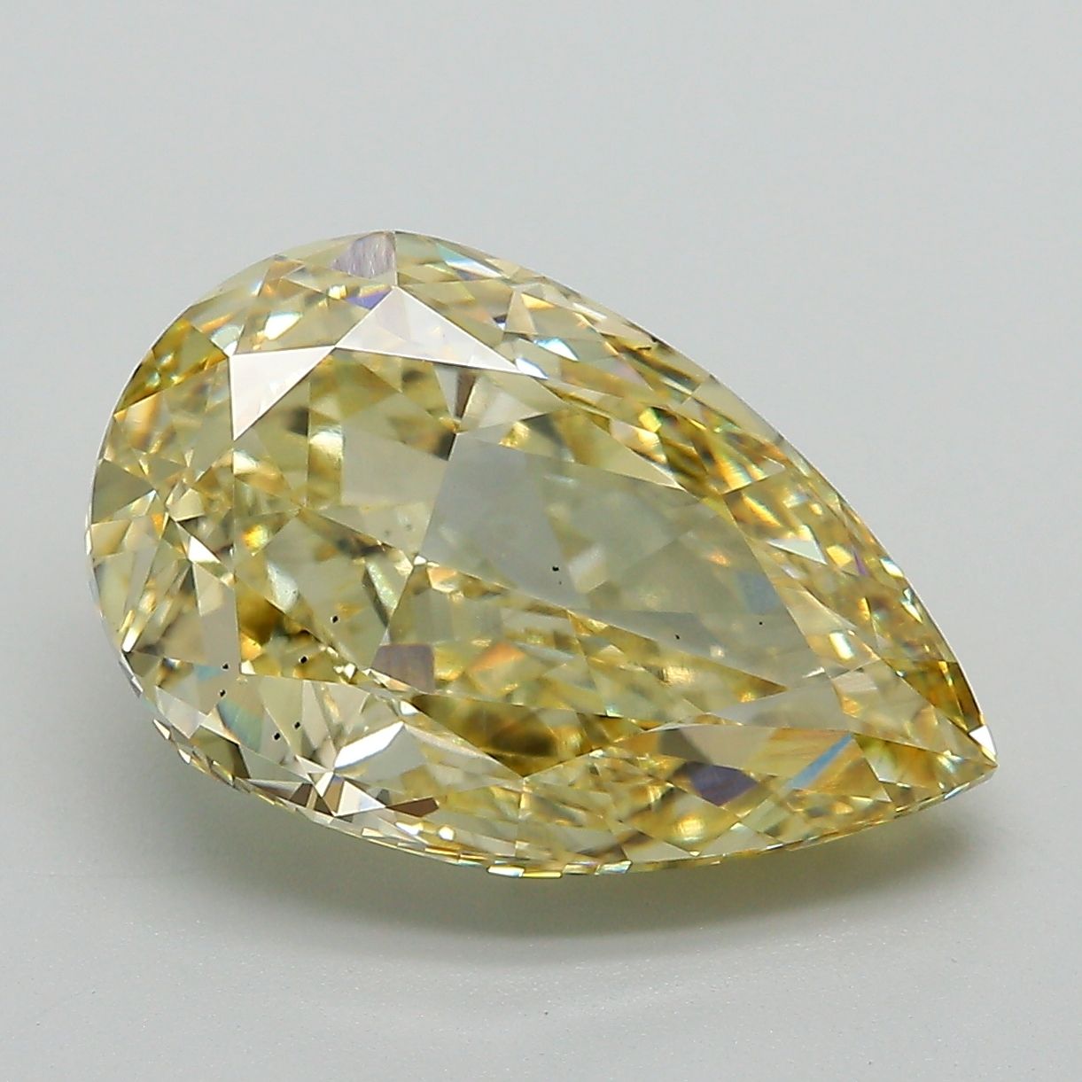 6.56 ct. pear Lab Grown Diamond front image