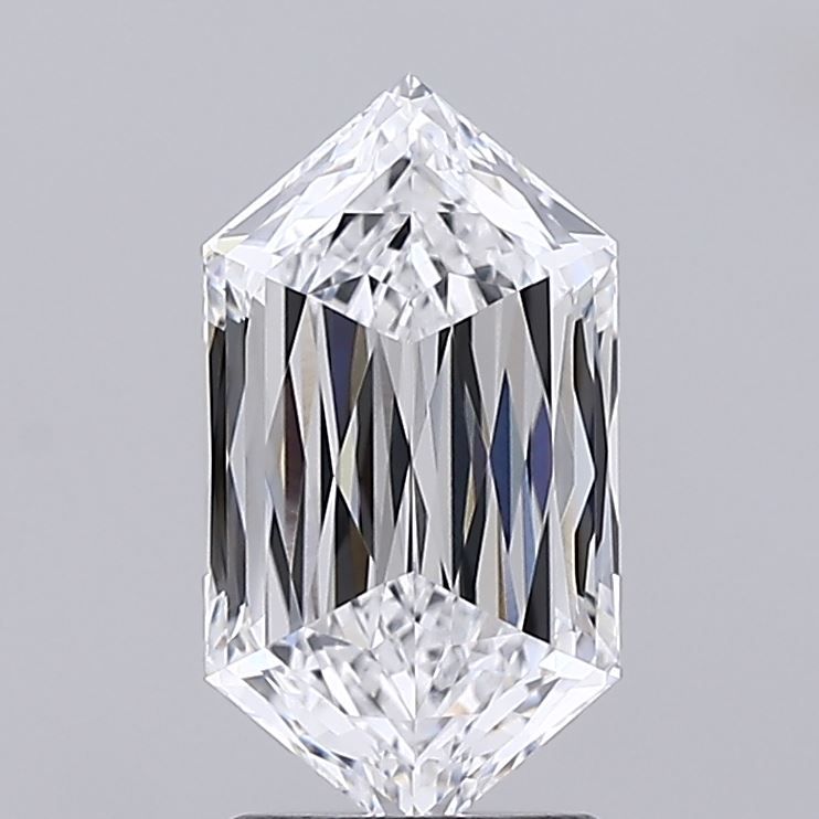 2.07 ct lab-grown Hexagonal Diamond