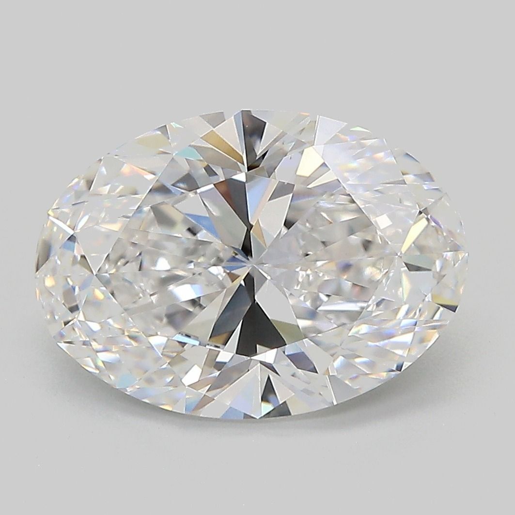 4.02 ct. oval Lab Grown Diamond front image
