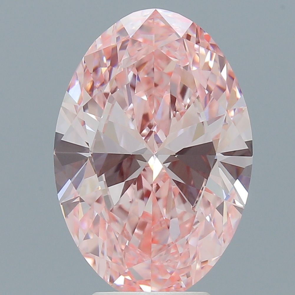 4.21 ct. oval Lab Grown Diamond front image