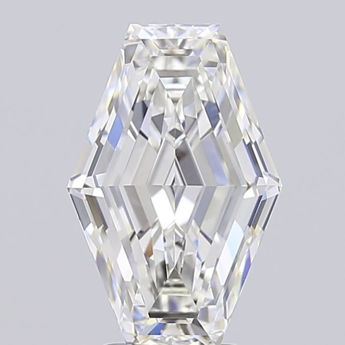 3.74 ct lab-grown Lozenge Diamond