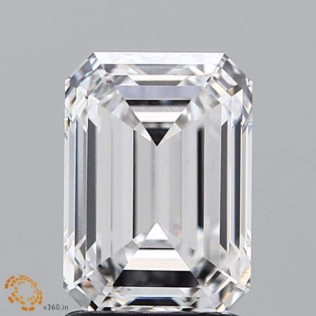 2.10 ct. emerald Lab Grown Diamond front image