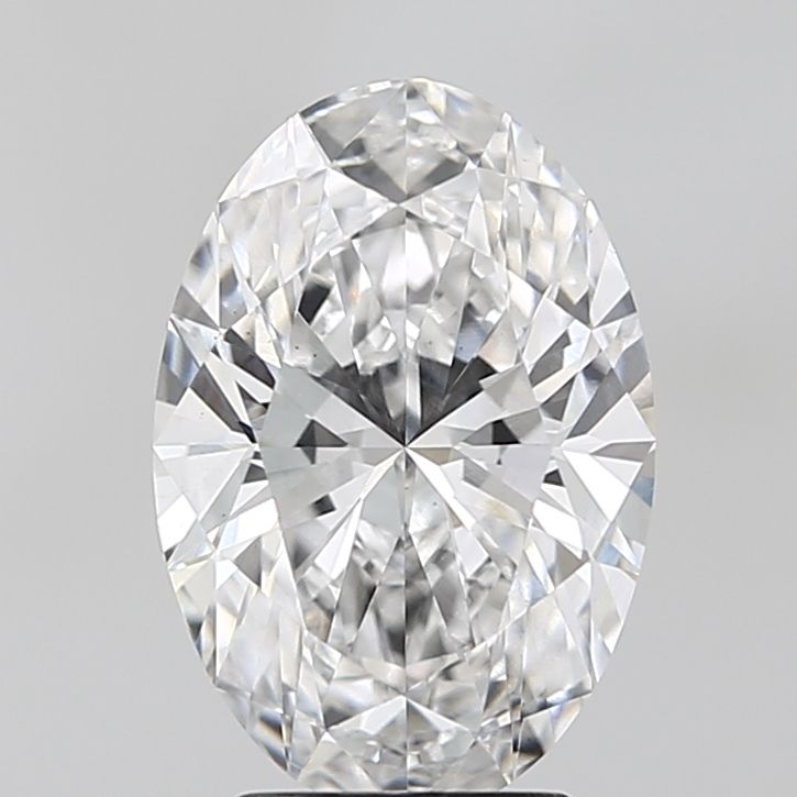 3.03 ct. oval Lab Grown Diamond front image