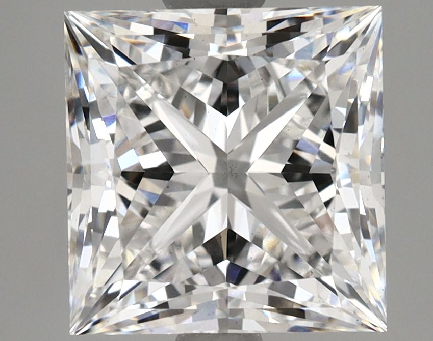 4.03 ct. princess Lab Grown Diamond front image