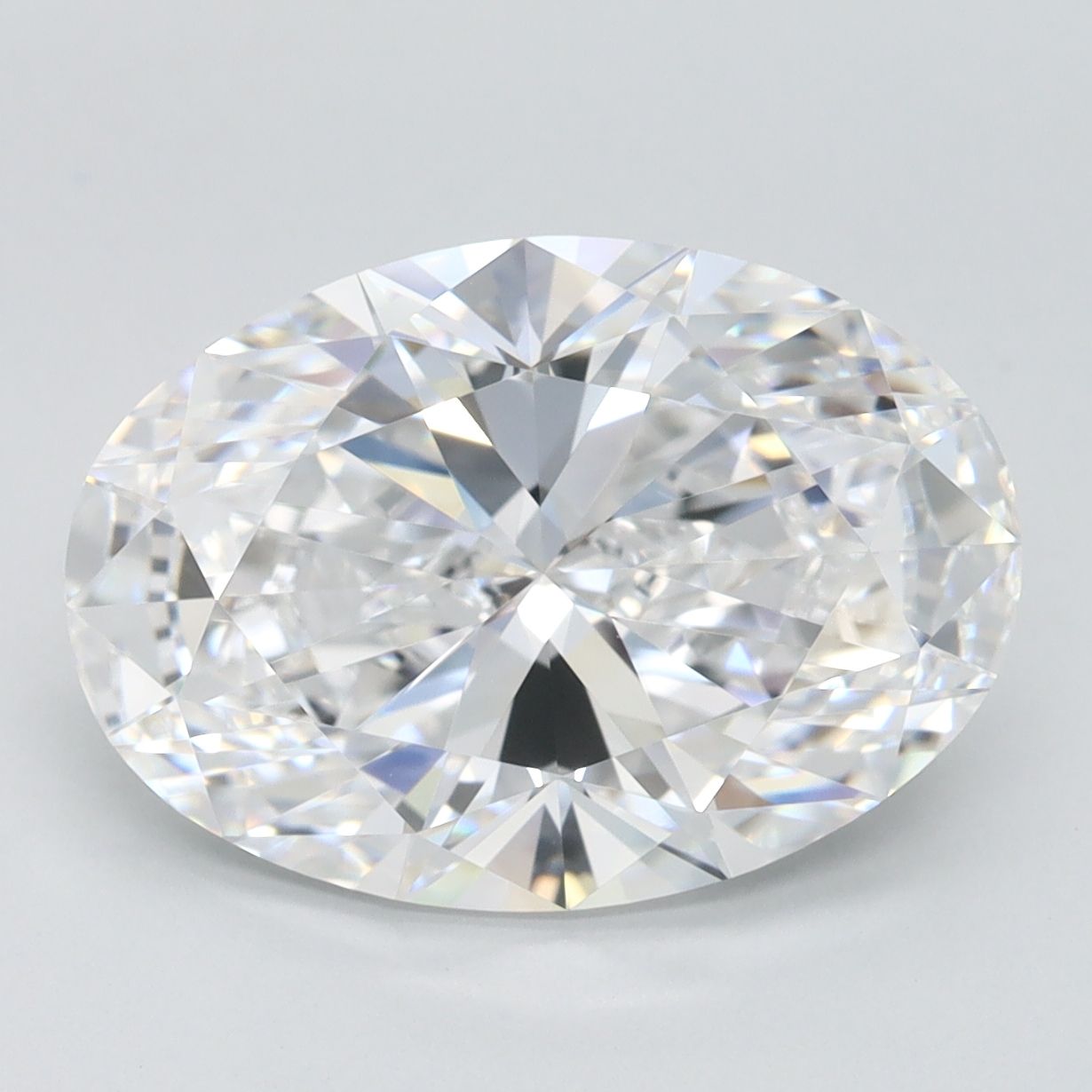 3.86 ct. oval Lab Grown Diamond front image