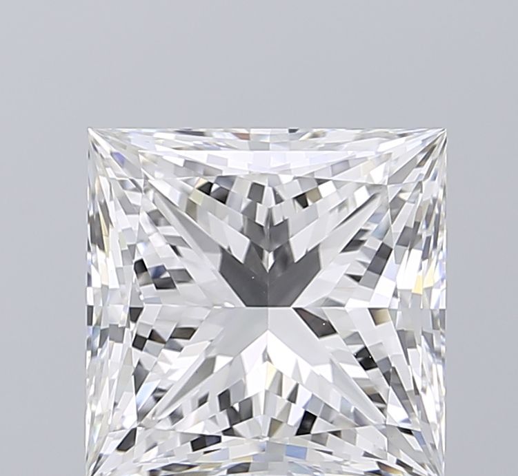 4.37 ct. princess Lab Grown Diamond front image