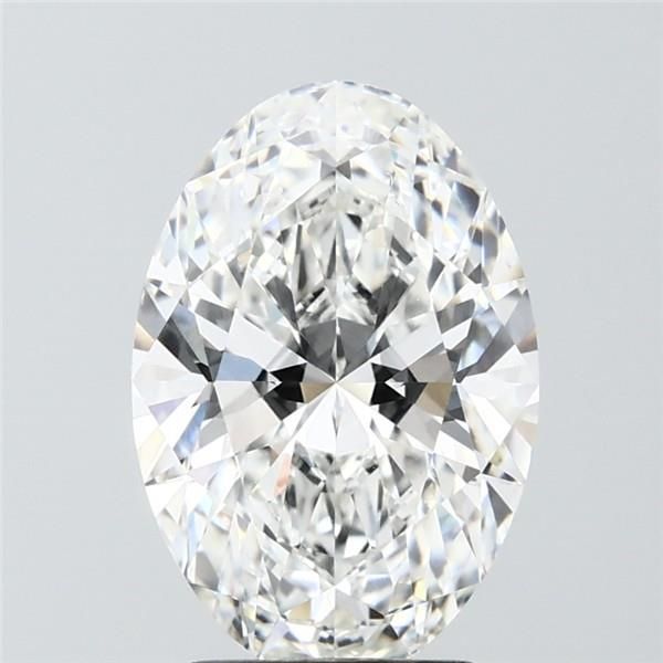 3.08 ct. oval Lab Grown Diamond front image